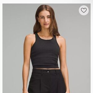 Lululemon Athletica Ebb to Street Crop Tank Top